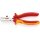 Abisolierzange VDE L.160mm Chrom m.Feder KNIPEX m.2Komp.-Hüllen