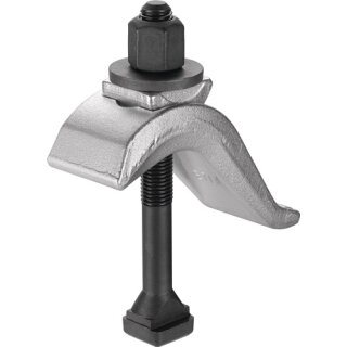 Spannpratze Nr.6321 f.T-Nut 12mm Spann-H.0-50mm M12x12x125mm AMF