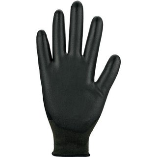 Handschuhe Gr.9 schwarz PA m.Soft-Polyurethan ASATEX