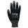 Handschuhe Gr.8 schwarz PA m.Soft-Polyurethan ASATEX