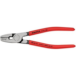 Aderendhlsenzange L.180mm 0,5-6mm2 KNIPEX m.Ku.-berzug