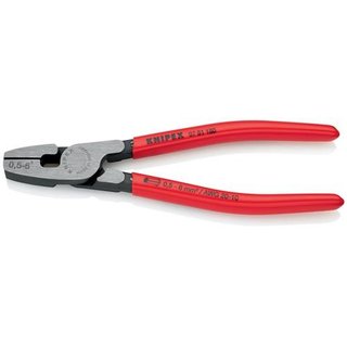 Aderendhlsenzange L.180mm 0,5-6mm2 KNIPEX m.Ku.-berzug