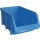 Sichtlagerkasten L164/134xB102xH74mm PP blau stapelbar HÜNERSDORFF