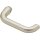 Türdrückerlochteil Paris 138L Alu.F2/neusilberfarbig 4-KT.8mm DIN L/R HOPPE