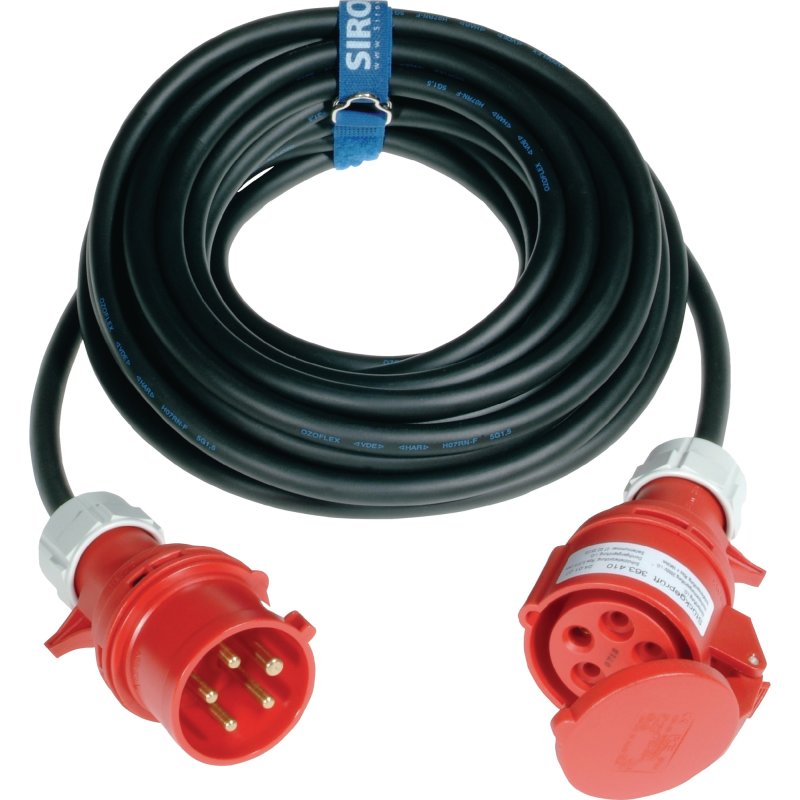 Prolunga CEE 32A 30m 5x2,5mm² – Cavo Alimentazione Per Cantieri - Foto 3