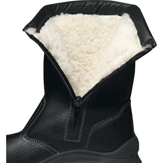 Sicherheitswinterstiefel Siberian Gr.45 schwarz Leder S3 SRC CI EN20345 U.POWER