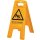 Warnschild Achtung Rutschgefahr B 280xH 580mm gelb/schwarz VERMOP