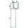 U-Pfostenträger ETA-10/0210 101x100x400x60mm TZN m.ext.langem Betonanker GAH
