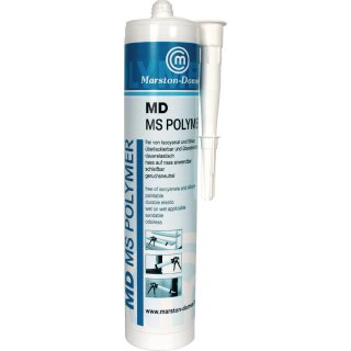 Kleb- u.Dichtstoff MD-MS Polymer weiß 440g Kartusche MARSTON