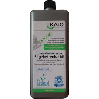 Sgekettenhaftl BIO 2000 76 mm/s (bei 40GradC) 1l Flasche KAJO