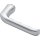 Türdrückerlochteil London 113 Alu.F1/naturf.4-KT.8mm DIN L/R HOPPE