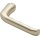 Türdrückerlochteil London 113 Alu.F2/neusilberfarbig 4-KT.8mm DIN L/R HOPPE