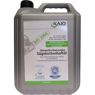 Sgekettenhaftl BIO 2000 76 mm/s (bei 40GradC) 5l Kanister KAJO