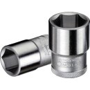 Steckschlüsseleinsatz 19 1/2 Zoll 6-kant SW 10mm...