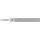 Werkstattfeile DIN 7261 L.100mm Q.12x2,5mm Hieb 1 Flachstumpf PFERD