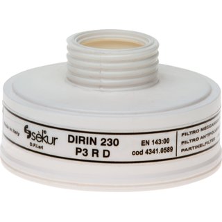 Partikelschraubfilter DIRIN 230 EN 143, DIN EN 148-1 P3R D f.4000370800+ -801