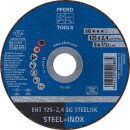 Trennscheibe SG STEELOX D125x2,4mm ger.INOX Bohr.22,23mm...