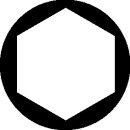 Steckschlüsseleinsatz 1/2 Zoll 6-kant SW 22mm L.40mm PROMAT