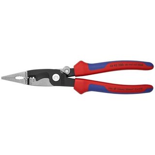 Elektroinstallationszange L.200mm pol.Mehrkomp.-Hlle m.ffnungsf.KNIPEX