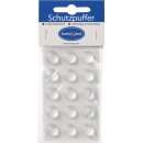 Schutzpuffer Clear 16mm Ku.transp.Linse selbstkl.