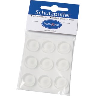 Schutzpuffer Clear 20mm Ku.transp.Koni selbstkl.