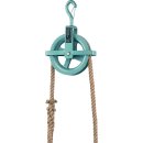 Baurolle Seilraddurchmesser 190mm m.Hakensicherung...