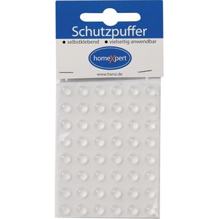 Schutzpuffer Clear 7,9mm Ku.transp.Linse selbstkl.