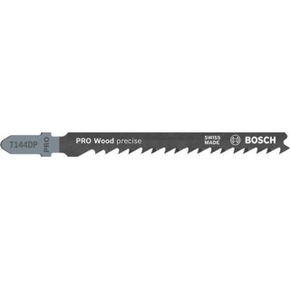 Stichsägeblatt T 144 DP Gesamt-L.100mm Zahnt.4mm HCS 5 St./Karte BOSCH