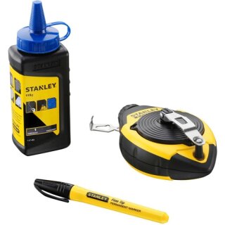 Schlagschnurset FATMAX Schnur-L.30m Kunststoffgehäuse Schnelleinzug 3:1 STANLEY