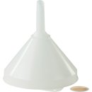 Trichter D.208/20mm H.218mm HD-Polyethylen natur m.Sieb...