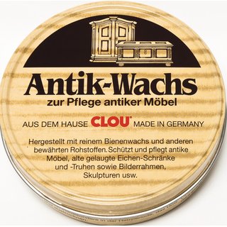 Antikwachs fest natur 200 ml Dose CLOU