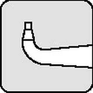 Sicherungsringzange A 01 f.Wellen D.3-10mm pol.PROMAT