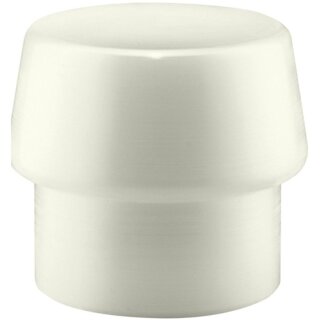 Schonhammerkopf SIMPLEX Kopf-Ø 50mm Nyl.weiß hart HALDER