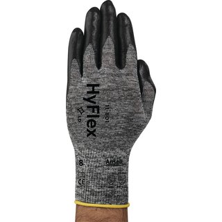 Handschuhe HyFlex 11-801 Gr.10 grau/schwarz EN 388 PSA II