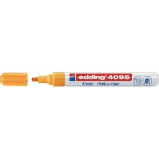 Kreidemarker 4095 neonorange Strich-B.2-3mm Rundspitze EDDING