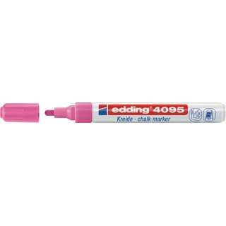 Kreidemarker 4095 neonrosa Strich-B.2-3mm Rundspitze EDDING