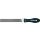 Werkstattfeile DIN 7261 L.200mm Q.20x5mm Hieb 2 Flachstumpf 2K-Ergo PROMAT