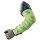Armschützer HyFlex® 11-200 475mm signalgelb PES/Nyl./Glasfaser 12 St.