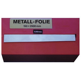 Metallfolie D.0,250mm STA L.2500mm B.150mm