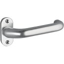 Profiltürdrückerlochteil 1308/0800 Alu.F1...