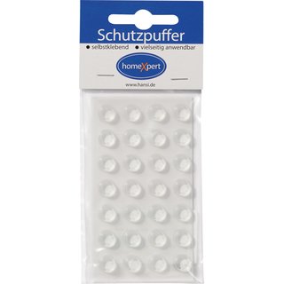 Schutzpuffer Clear 10mm Ku.transp.Koni selbstkl.