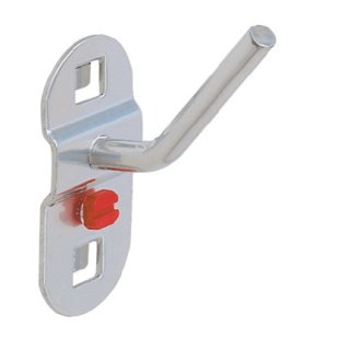 Schräghaken T14/40xØ6mm verz.f.Lochplatten 5St./Btl.RASTERPLAN