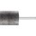 Schleifstift INOX EDGE D32xH40mm 80mm 6mm NK 24 ZY PFERD
