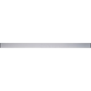 Abziehlatte AL 1007 L.2000mm Alu-Rohrprofil m.Mittelsteg Kunststoff-Endkappen