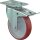 Lenkrolle D.200mm Trgf.300kg m.Festst.PU 135x110mm rot BS ROLLEN