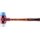 Schonhammer SIMPLEX L.330mm Kopf-D.40mm weich/mittelh.HO TPE-soft blau/Superpl.