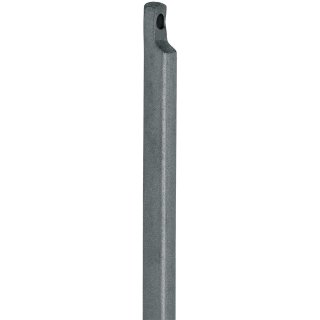 Treibriegelstange m.Aussparung eins.1500mm D.19mm STA hell verz.DENI