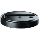 Unterlage Alu.schwarz D.75mm H.10mm...