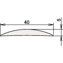 Aluschwelle 090 3-111 L.1090mm Alu.silber elox.ATHMER