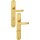 Langschildgarnitur Tôkyô M1710RH/265 MS F71 SK/OL 78mm DIN L/R HOPPE